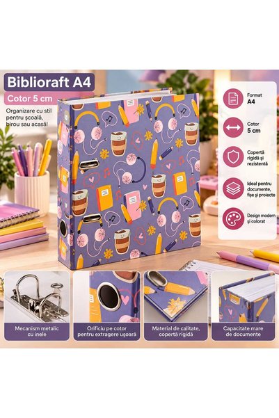 Generic Brand A4 Premium File – Spine 5 cm