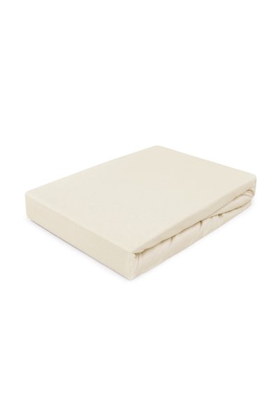 Darymex Cearsaf cu elastic, Darymex, Jerseu, 70x140 cm, Crem
