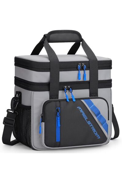 maelstrom Lunch Box, 20L Insulated Lunch Bag for Men Women, Expandable Double...