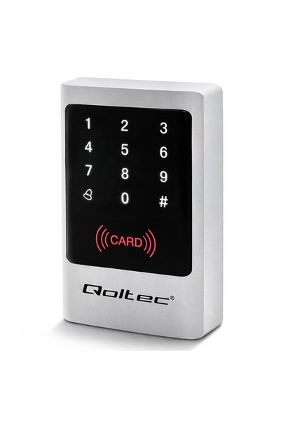 Qoltec Încuietoare combinată MIMAS cu cititor RFID, cod, card, cheie USB, son...