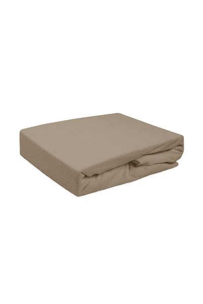 Darymex Cearsaf de prosop cu banda elastica 160x200 Cocoa