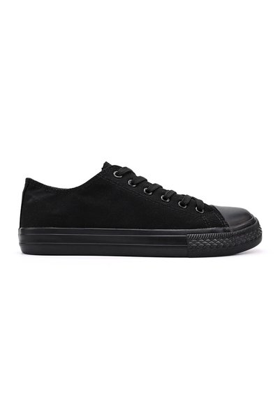 OEM Ανδρικά sneakers, Υφασμάτινο υλικό, TB1000, Μαύρο