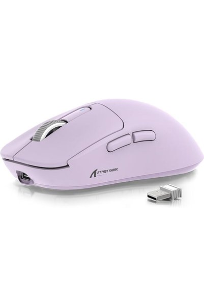 SiLabor X Attack Shark ماوس ATTACK SHARK X3 فائق الخفة بوزن 49 غرامًا، مزود ب...
