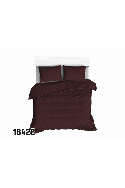 Karo Cearceaf de pat Karo, bumbac, rosu, 160x200cm, fara elastic, 1 bucata