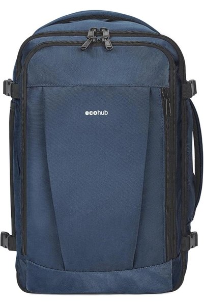 ECOHUB Casual Travel Backpack for Man Woman, Flight Approved Carry On Backpac...