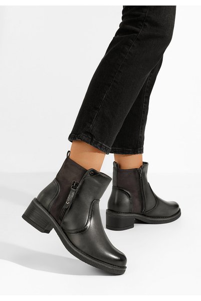 B T Shoes Ghete dama Eulalia gri