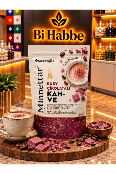 Şekeroğlu MİNNETTAR RUBY ÇİKOLATALI KAHVE 165GR