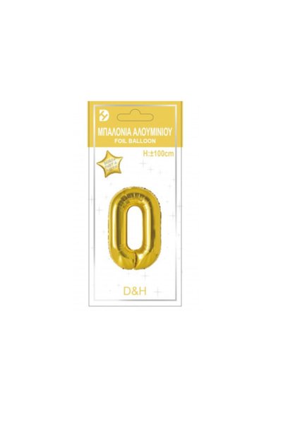 OEM Μεταλλικό Χρυσό Μπαλόνι N0