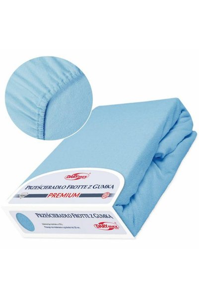 Darymex Cearceaf frotte cu elastic, 110/120x200cm, 82% bumbac, 18% poliester,...