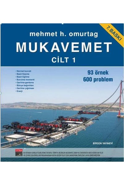 Birsen Yayınevi Mukavemet Cilt: 1 / Mehmet H. Omurtag