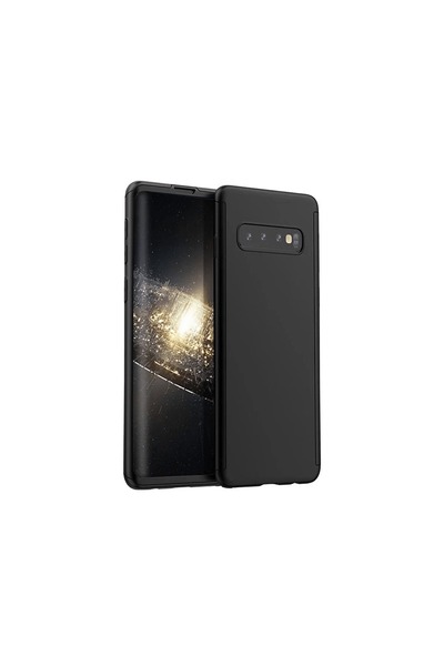 OEM Husă Full Cover 360° pentru Samsung Galaxy A70, Antișoc, Slim, Negru