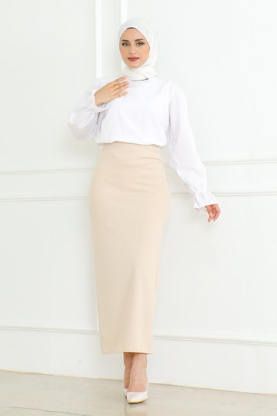 METKAR تنورة بيج 401