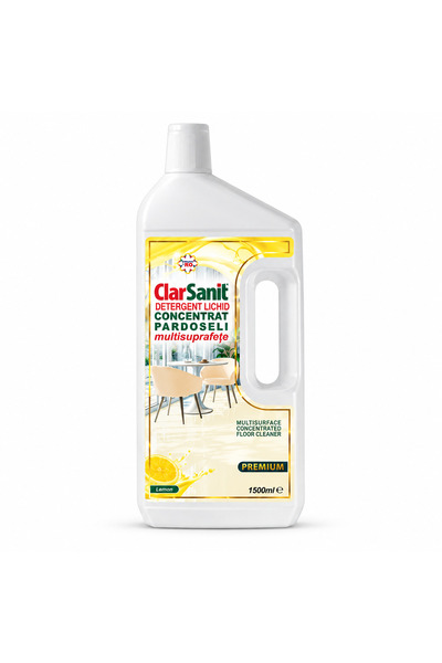 clarsanit Detergent Pardoseli Lemon – 1500ml –
