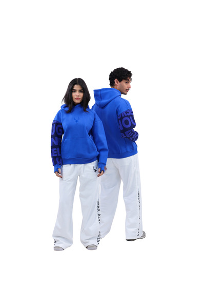 Adax Hoodie Kam's Talking - Royal Blue
