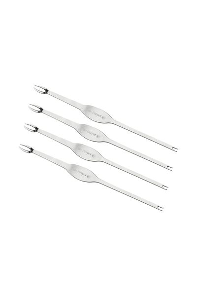 De Buyer Set of 4 seafood forks - "de Buyer" brand