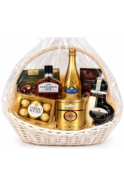 odjas Coș Cadou Golden Celebration Premium – Conține băuturi extra fine și sp...
