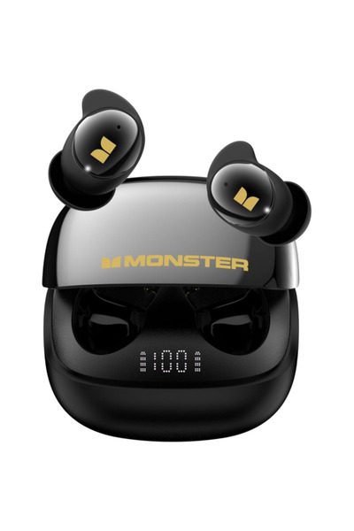 MONSTER Casti Handsfree Bluetooth Sleep Ear200, TWS, ANC, Negru