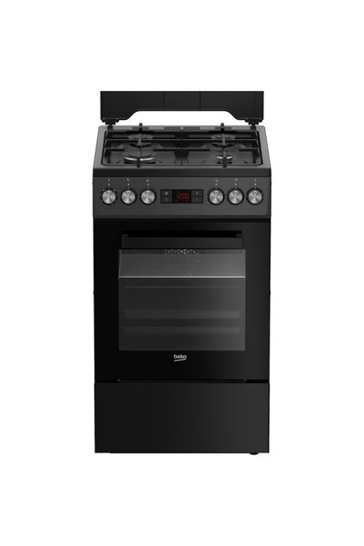 Beko Aragaz Beko, 4 arzatoare cu eficienta ridicata, geam interior detasabil ...