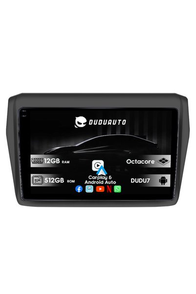 DUDU Специализирана навигация за Suzuki Swift 2017-2020, DUDU3, 4GB RAM 64GB ...