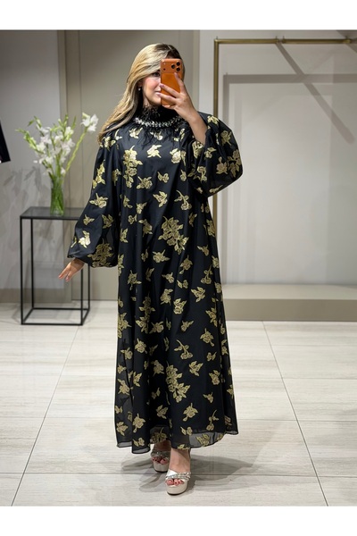 4YOU Abaya desenli elbise