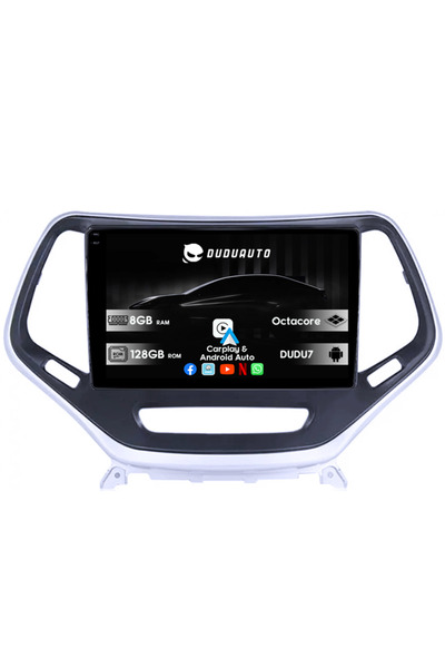 Universal Dedicated navigation Jeep Cherokee 5 2014-2018, DUDU3, 4GB RAM 64GB...
