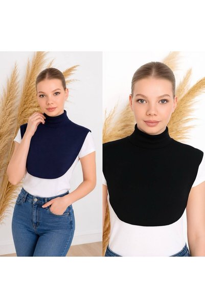 ALDAIYR 2 Pcs Women's Neck Collar Hijab
