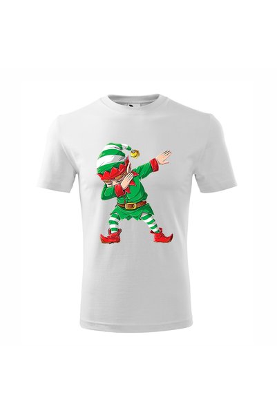 Malfini Tricou personalizat, Grinch # 192, Bumbac 100%, Alb, Barbat, Marime L