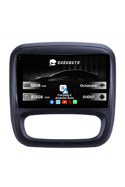 DUDU Ειδικό Σύστημα Πλοήγησης Fiat Talento 2016+ DUDU3, 4GB RAM 64GB ROM, Oct...
