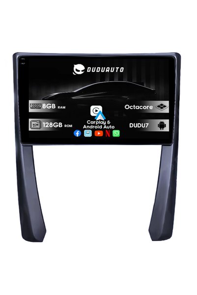 DUDU Ειδικός πίνακας πλοήγησης για Porsche 911, DUDU3, 4GB RAM 64GB ROM, Octa...