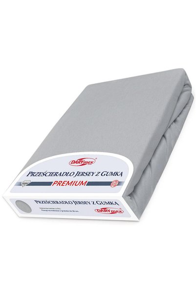 Darymex Cearceaf de pat jersey cu elastic, 130/140x200 cm, 100% bumbac, 170g/...