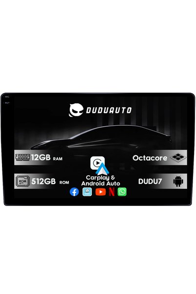 DUDU Ειδικό σύστημα πλοήγησης Renault Captur 2020+, DUDU3, 4GB RAM 64GB ROM, ...