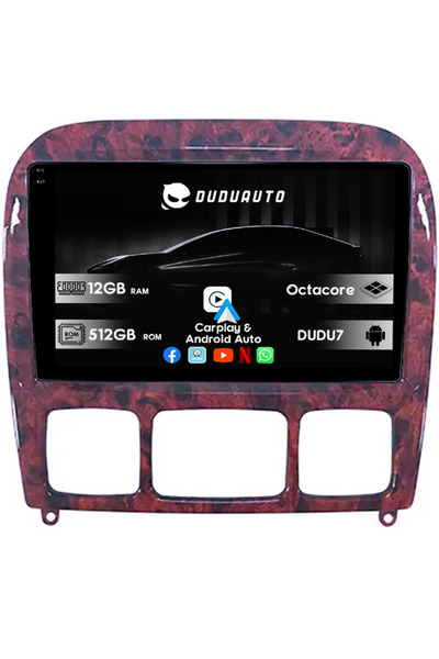DUDU Ειδικό σύστημα πλοήγησης Mercedes-Benz S-class DUDU3, 4GB RAM 64GB ROM, ...