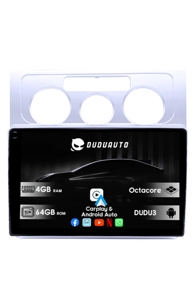 Universal Dedicated Navigation Volkswagen Touran 2003-2015 DUDU3, 4GB RAM 64G...