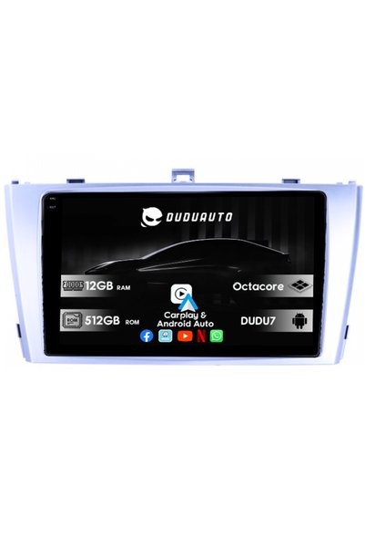 DUDU Ειδικό σύστημα πλοήγησης για Toyota Avensis 2008-2015, DUDU3, 4GB RAM 64...
