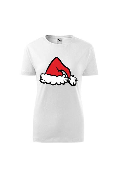 Malfini Tricou personalizat, Grinch #74, Bumbac 100%, Alb, Dama, Marime 3XL