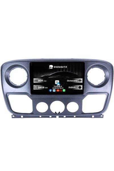 DUDU Ειδικό σύστημα πλοήγησης για Opel Movano, Renault Master 2010-2021, Niss...