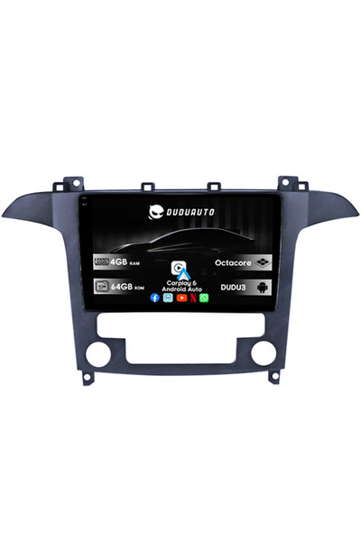 DUDU Ειδικός πίνακας πλοήγησης Ford S-Max 2006-2015 DUDU3, 4GB RAM 64GB ROM, ...