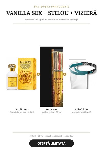 rosehane Ofertă de parfum – Vanilla Sex 100 ml + pix de parfum Roses 35 ml + ...