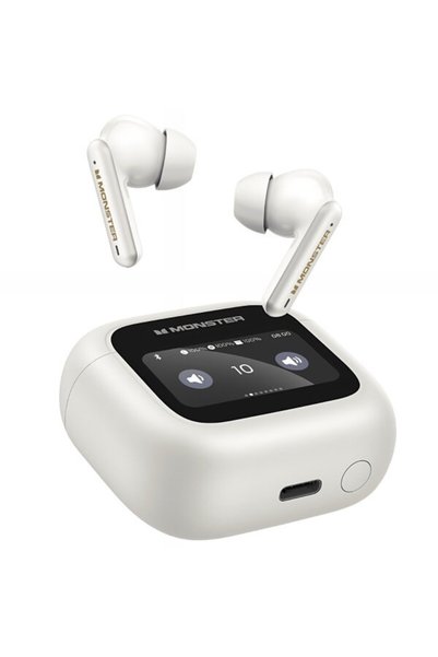 MONSTER Casti True Wireless TH300, Bluetooth, Alb