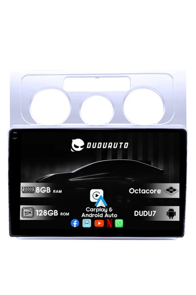 Universal Ειδικό Σύστημα Πλοήγησης Volkswagen Touran 2003-2015 DUDU3, 4GB RAM...