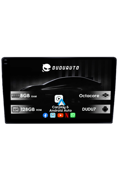 DUDU Ειδικό σύστημα πλοήγησης για Renault Duster 2015-2018, DUDU3, 4GB RAM 64...