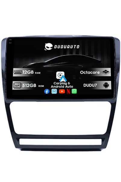 DUDU Ειδικό σύστημα πλοήγησης για Skoda Octavia 2008-2013, DUDU3, 4GB RAM 64G...