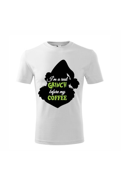 Malfini Tricou personalizat, Grinch # 88, Bumbac 100%, Alb, Barbat, Marime 2XL