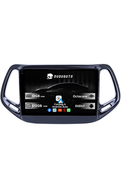 DUDU Συσκευή πλοήγησης ειδικά σχεδιασμένη για Jeep Compass 2016-2018, DUDU3, ...