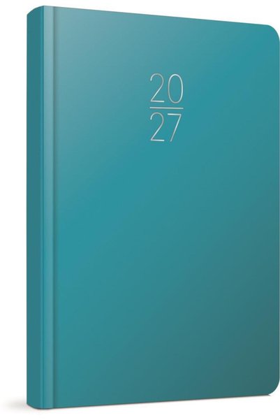 Gıpta 2027 Sert Kapak Günlük Ajanda 17X24 106-ECK Turkuaz