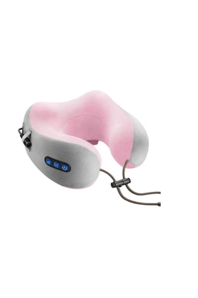 Att Електрическа масажна възглавница, 3 режима, за врат, мека