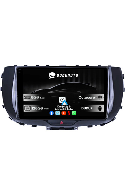 DUDU Ειδικό σύστημα πλοήγησης για Kia Soul 2019-2020, DUDU3, 4GB RAM 64GB ROM...
