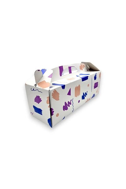 OEM Cutie tort desenată cu mâner, multicolor – CUTII TORT DESEN HANDLE 33X11X...
