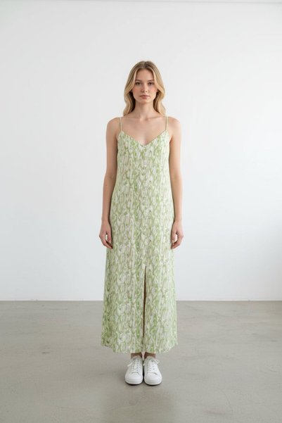 NASTY GAL Rochie Midaxi Green