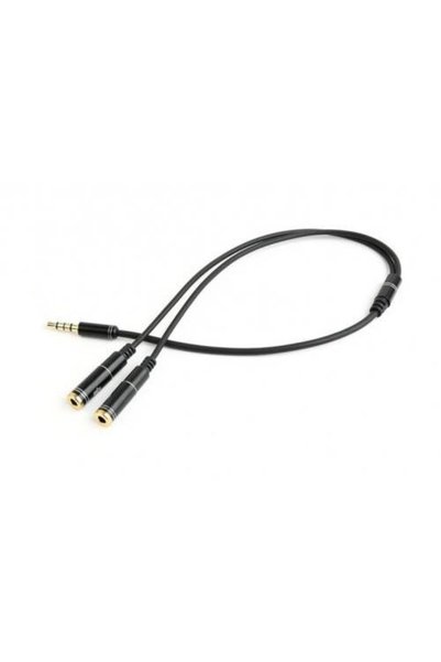 Gembird Cablu splitter audio stereo (1 x mufă jack de 3,5 mm tip T la 2 x muf...